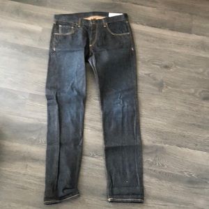 Rag and bone men’s dark blue jeans size 33